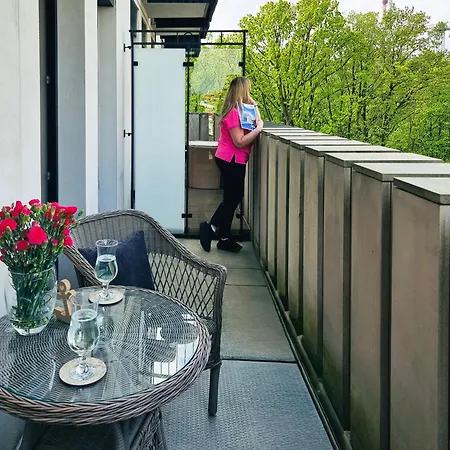 Apartment Visit Baltic - Baltic Park Fort, Z Sypialnia I Balkonem *